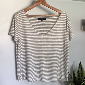 One Clothing Striped Vneck
